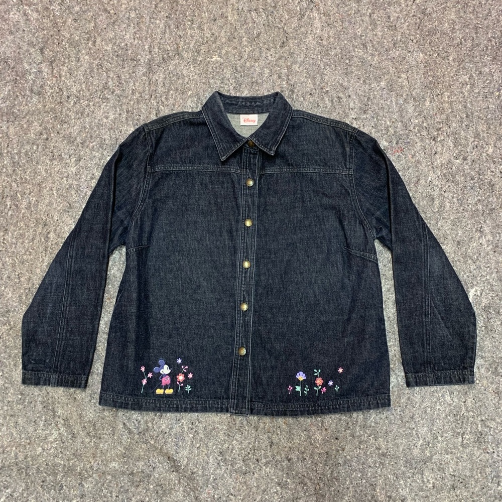 Vintage Disney Mickey Mouse jean Jacket